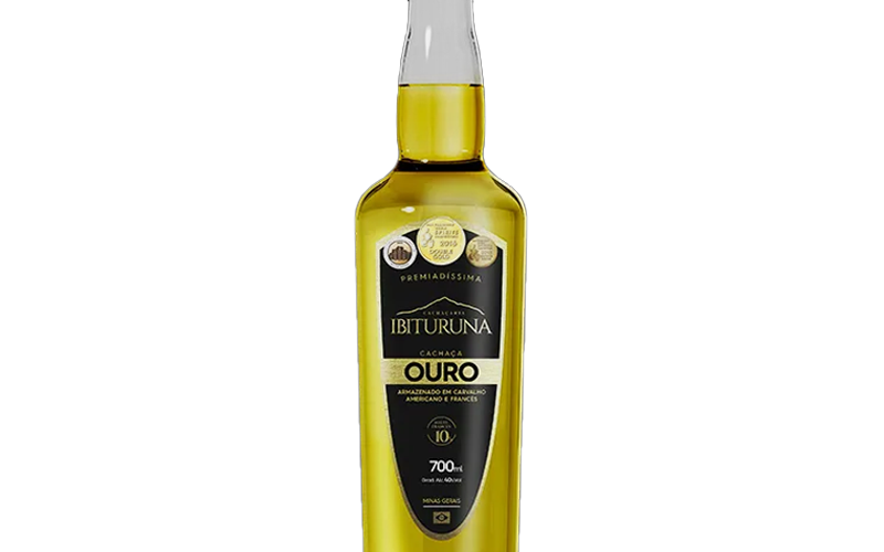 IBITURUNA - CACHAÇA - OURO 700 ML