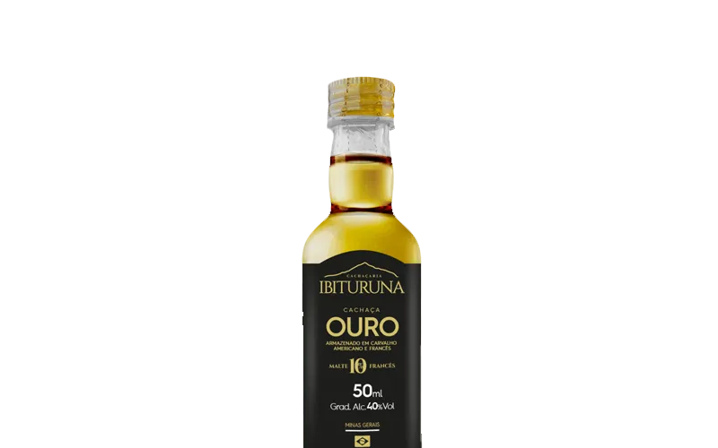 IBITURUNA - CACHAÇA - OURO MINI IBIT 50 ML