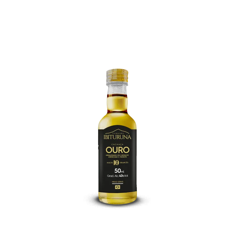 IBITURUNA - CACHAÇA - OURO MINI IBIT 50 ML