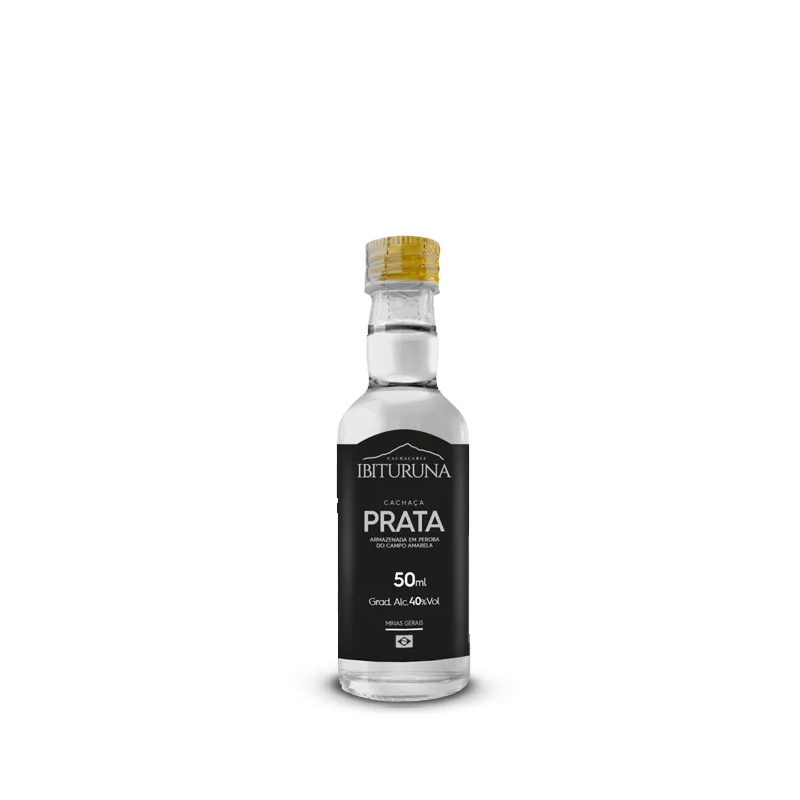 IBITURUNA - CACHAÇA - PRATA MINI IBIT 50 ML