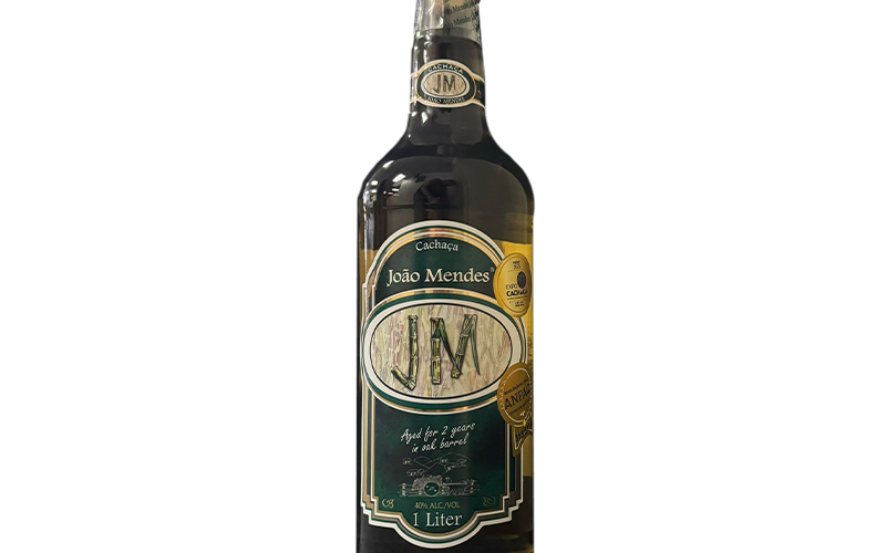 JOAO MENDES - CACHAÇA - GOLD 1 LITER